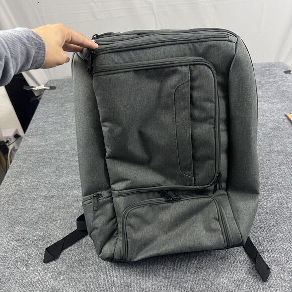 eBags Professional Pro Slim Laptop Heathered Graphite Travel Backpack College - Picture 2 of 10